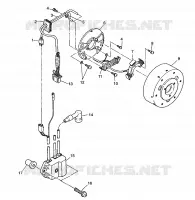 STATOR 500 INDY 0982764(A)(B) and EUROPEAN 500 INDY E982764A (4942104210C014)