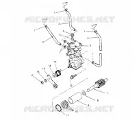 POMPE A HUILE XLT SP 0966676 and  EUROPEAN XLT SP E966676 (4931703170D001)