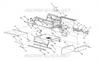 PORTE BAGAGES ET DOSSERET SUPERTRAK UPDATED 2/90 (4917131713019A)