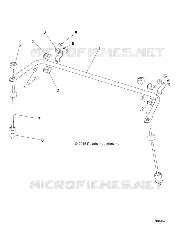 SUSPENSION ARRIERE STABILIZER BAR