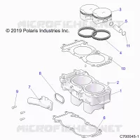 CYLINDRE AND PISTON