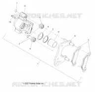 FREIN AVANT CALIPER