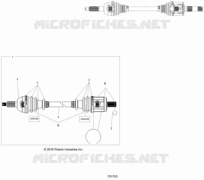 DRIVE TRAIN, TRANSMISSION AVANT SHAFT