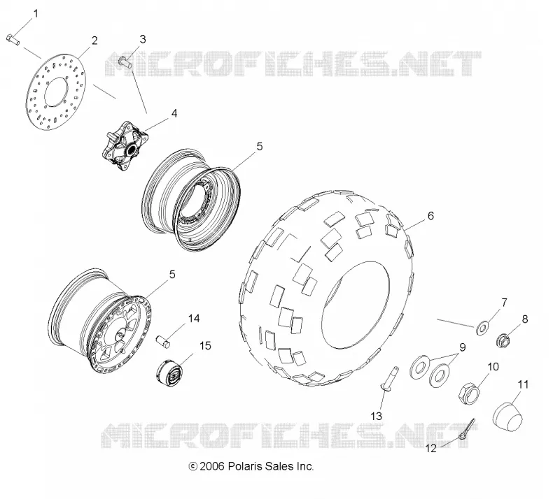 ROUES, REAR