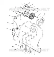 STATOR ASSEMBLY XLT/0930767, XLT SP/0930667   XLT SKS/09305673 (4923012301039A)