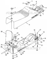 SIEGE ET RESERVOIR XLT CLASSIC 0983857 (4942264226A006)