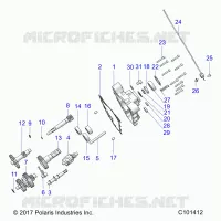 SYSTÃˆME DE TRANSMISSION, MAIN GEARCASE