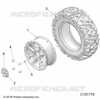 ROUES, FRONT