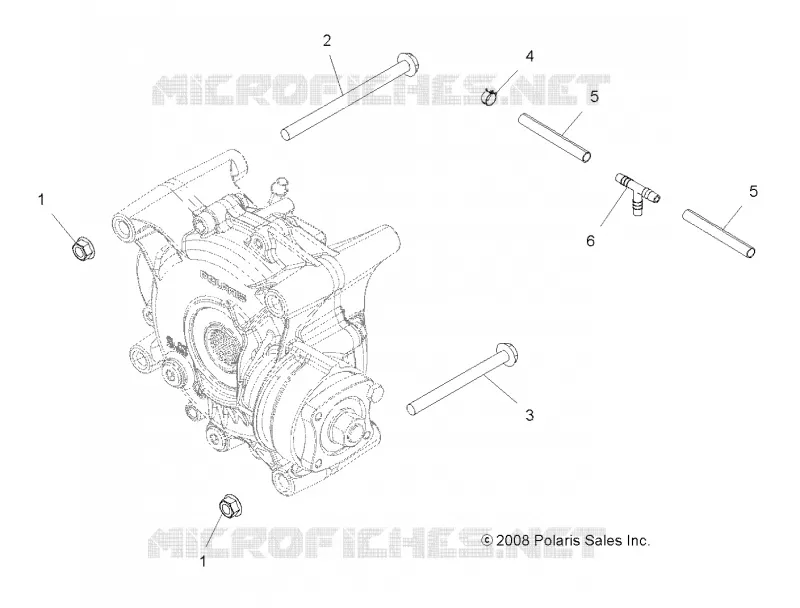 SYSTÈME DE TRANSMISSION, SUPPORT PONT, REAR