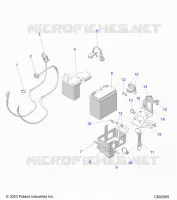 ELECTRICITE, BATTERY/BOX AND CABLES