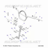 STEERING, FIXATION GUIDON