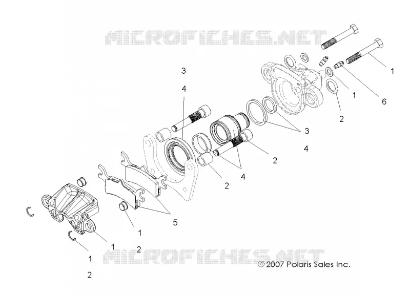 FREIN ARRIERE CALIPER