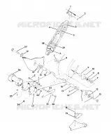 BRAS OSCILLANT WELDMENT/AMORTISSEUR ARRIERE ASSEMBLY TRAIL BLAZER (4919761976021A)
