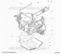 CHASSIS, MAIN FRAME AND SKID PLATES