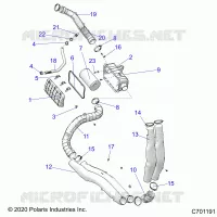ENGINE, PRISE D'AIR SYSTEM