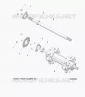 DRIVE TRAIN, JACKSHAFT AND ARBRE DE TRANSMISSION