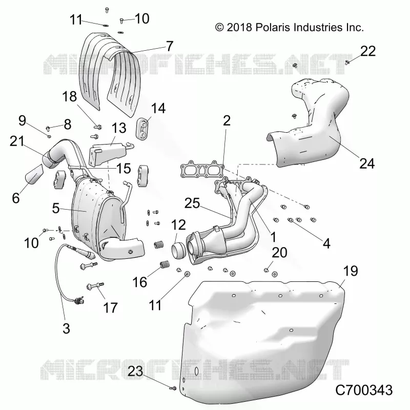 ENGINE, ECHAPPEMENT