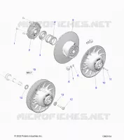 SYSTÃˆME DE TRANSMISSION, CLUTCH, SECONDARY