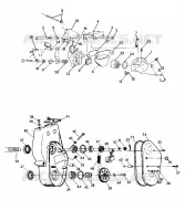 FREIN AND CARTER DE CHAINEE ALL SWEDISH SNOWMOBILES LESS SUPERTRAK, WIDETRAK   LITE (4922482248001A)