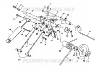 BRAS DE SUSPENSION ARRIERE