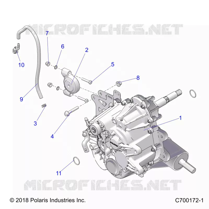 SYSTÃˆME DE TRANSMISSION, MAIN GEARCASE MOUNTING