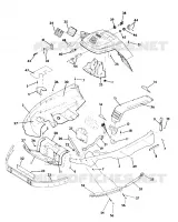 CARROSSERIE AVANT INDY LITE GT (4920132013005A)