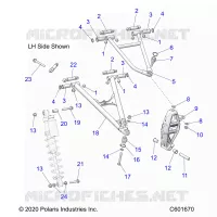 TRIANGLES SUSPENSIONS AVANT 
