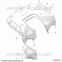 CARROSSERIE ARRIERE CAB