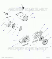 ELECTRICITE, AUDIO, SPEAKERS RIDE COMMAND