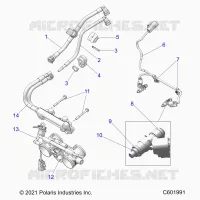 SYSTÃˆME D'ALIMENTATION, RAIL, LINES AND THROTTLE BODY