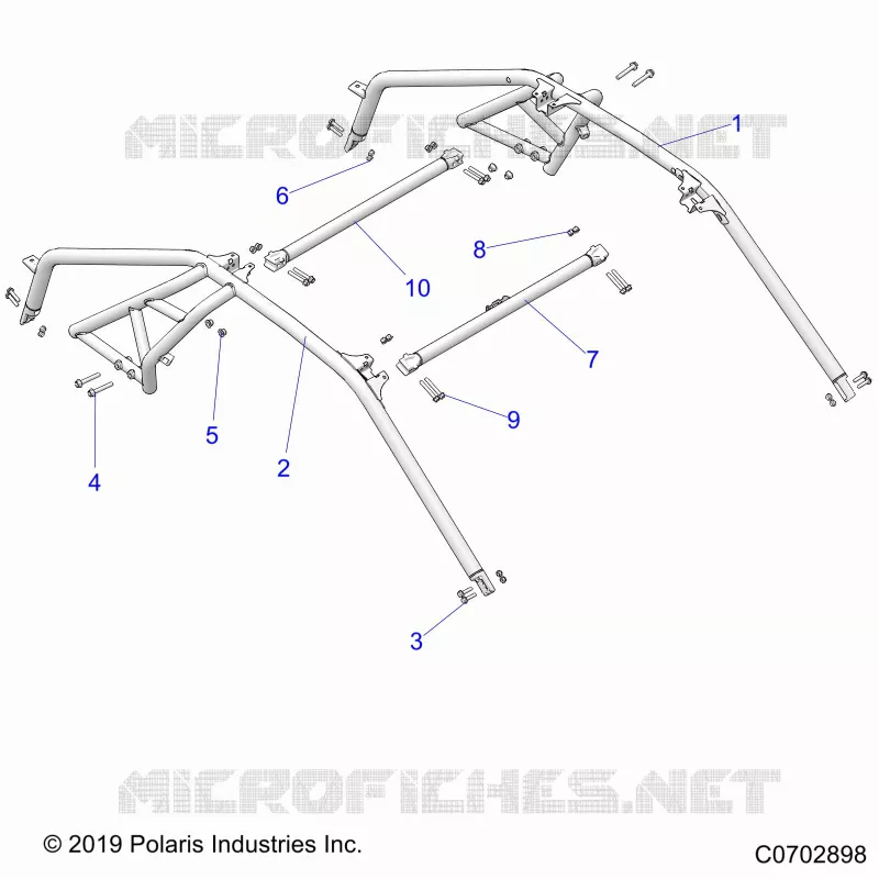 CHASSIS, CAB CADRE