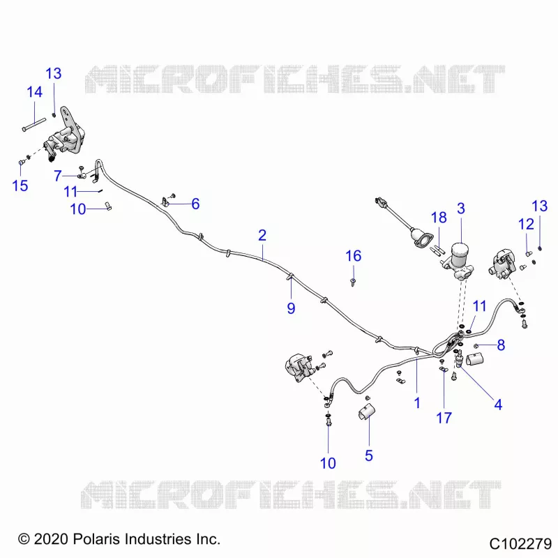 BRAKES, BRAKE LINES AND MAITRE CYLINDRE