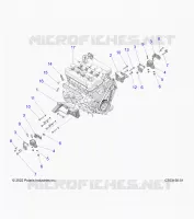 MOTEUR, MOUNTING &amp; LONG BLOCK