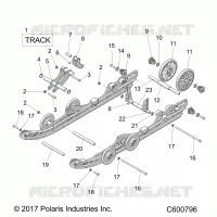 SUSPENSION ARRIERE AND TRACK