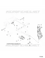SUSPENSION, A-ARM AND SUPPORT MOUNTING