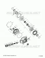 SYSTÃˆME DE TRANSMISSION, REAR GEARCASE INTERNALS