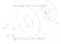 ROUES, COMPONENTS, END, 9.21 INCH, DISC 5 BOLT