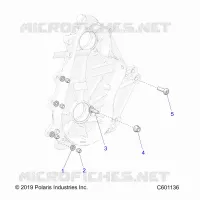 SYSTÃˆME DE TRANSMISSION, CHAINCASE MOUNTING