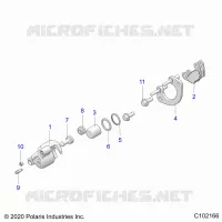 FREIN AVANT CALIPER