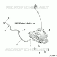 SYSTÃˆME DE TRANSMISSION, FRONT GEARCASE MOUNTING