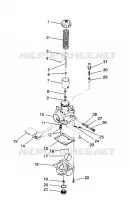 CARBURATEUR SPORTSMAN 4X4 / W938039 (4926382638040A)