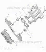FREIN AVANT CALIPER