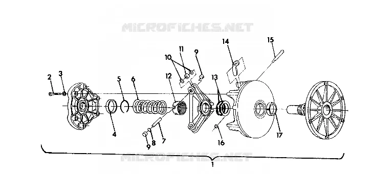 EMBRAYAGE DE TRANSMISSION  WIDETRAK (4921302130027A)