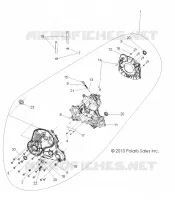 SYSTÈME DE TRANSMISSION, PONT PRINCIPAL