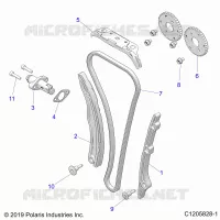 CHAINE DE DISTRIBUTION AND TENSIONER