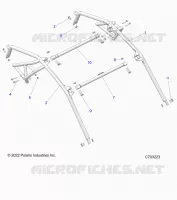 CHASSIS, CAB CADRE