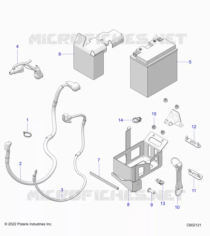 ELECTRICITE, BATTERY/BOX AND CABLES