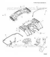 CARROSSERIE ARRIERE CAB AND REAR RACK