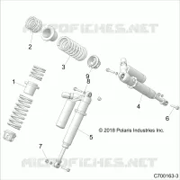 SUSPENSION AVANT SHOCK MOUNTING