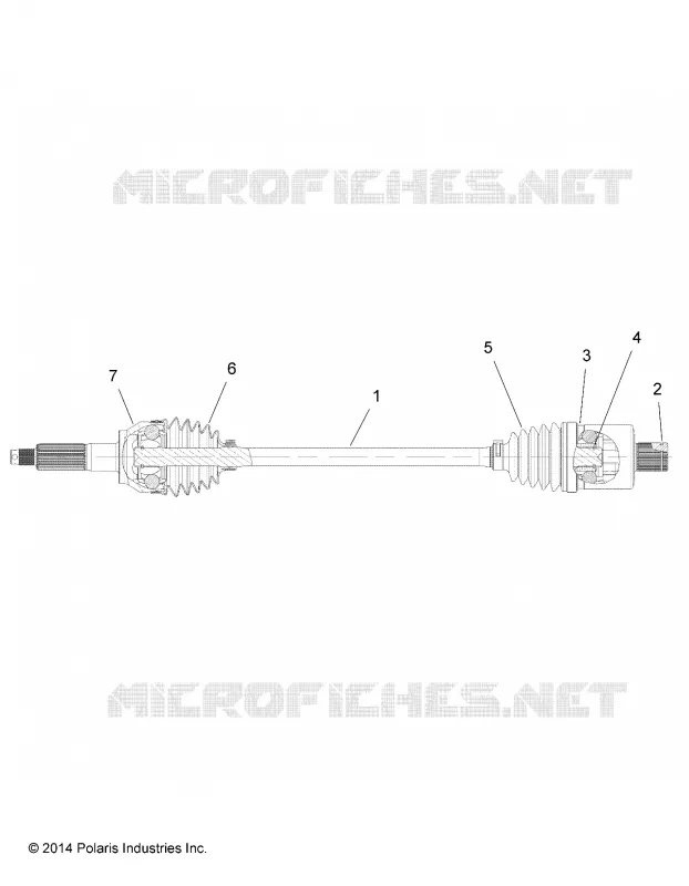 SYSTÈME DE TRANSMISSION, ARBRE DE TRANSMISSION ARRIERE